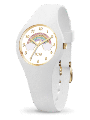 018423 ICE fantasia - Rainbow white (Extra small )