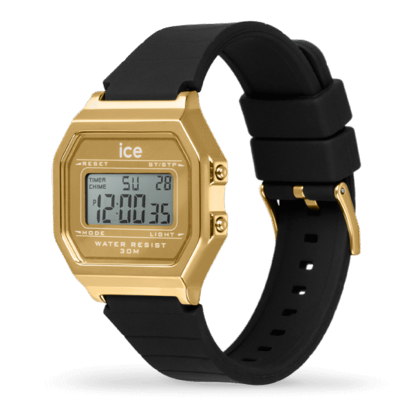 022731-ice-digit-retro-metal-gold-mirror-black-02 (1) 022731 ICE digit retro - Metal gold mirror - Black - (Small)