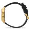 022731 ICE digit retro - Metal gold mirror - Black - (Small)