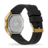 022731 ICE digit retro - Metal gold mirror - Black - (Small)