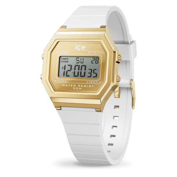 022733-ice-digit-retro-metal-gold-mirror-white-01 022733 ICE digit retro - Metal gold mirror - White (Small)