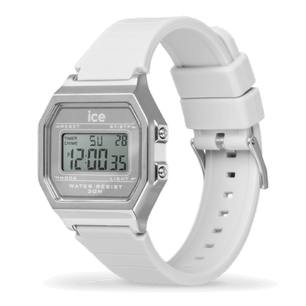 022734-ice-digit-retro-metal-silver-mirror-white-02 022734 ICE digit retro - Metal silver mirror - White (Small)