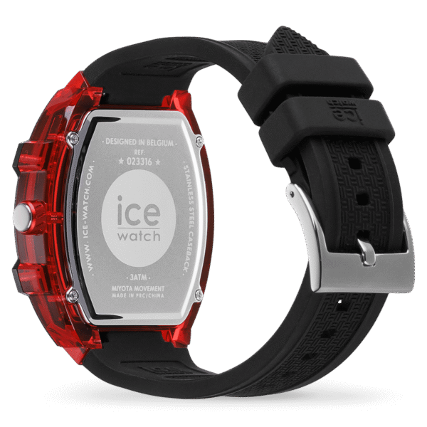 023316 ICE boliday - Black red(Medium)