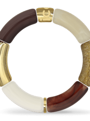 023545 ICE - Jewellery - Bella bracelet - Burgundy beige