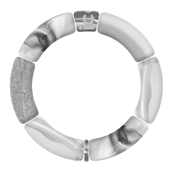 023559-ice-jewellery-bella-bracelet-silver-transp-marble-sr 023559 ICE - Jewellery - Bella bracelet - Silver transp marble