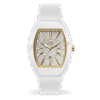 024033 ICE boliday - Dome - White glitter gold(Small)