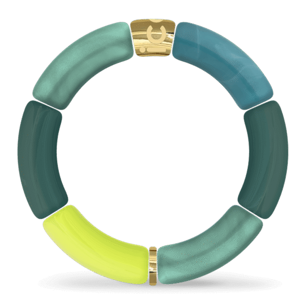 024180-ice-jewellery-bella-bracelet-turquoise-lime-gd 024180 ICE - Jewellery - Bella bracelet - Turquoise lime