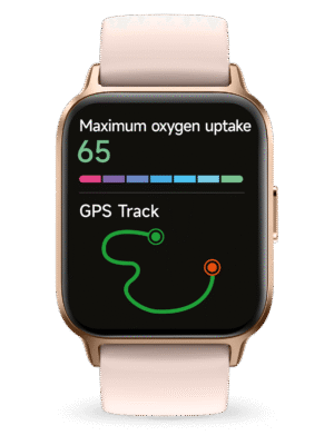 024305 ICE fit 1.0 - Rose-gold - Nude - 1.78 AMOLED -  GPS
