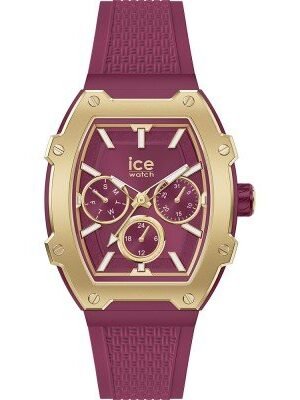 022868 ICE boliday - Gold burgundy(Small)