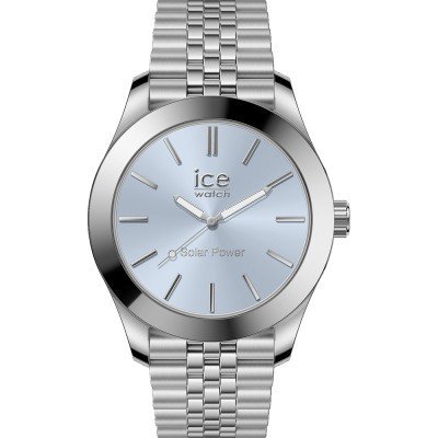 023789 ICE steel - Silver light blue(Small)
