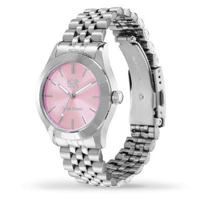 ice-watch-023790-ice-steel-solar-17423858 023790 ICE steel - Silver light pink(Small)