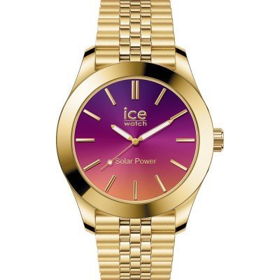 ice-watch-023792-ice-steel-solar-17192933 023792 ICE steel - Gold night pink(Small)