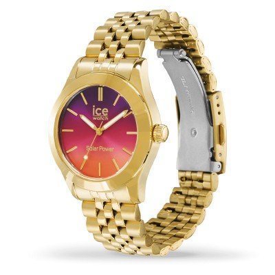 ice-watch-023792-ice-steel-solar-17423999 023792 ICE steel - Gold night pink(Small)