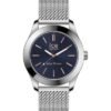 023794 ICE steel - Silver dark blue - Milanese(Medium)