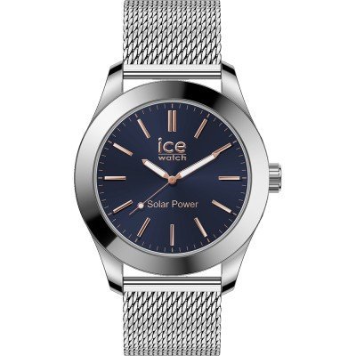 ice-watch-023794-ice-steel-solar-17192981 (1) 023794 ICE steel - Silver dark blue - Milanese(Medium)