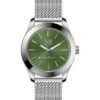023796 ICE steel - Silver green - Milanese(Medium)