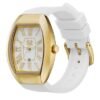 024049 ICE boliday - Dome - Metal - White gold(Small)
