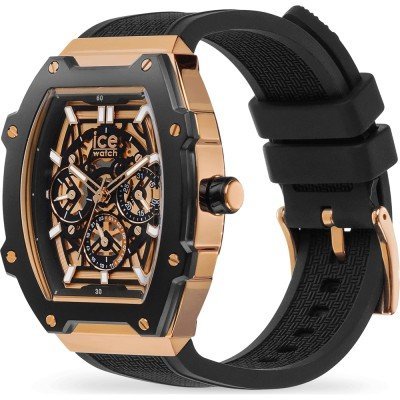 ice-watch-024370-ice-boliday-17208389 024370 ICE boliday - Black rose-gold skel - Steel(Medium)